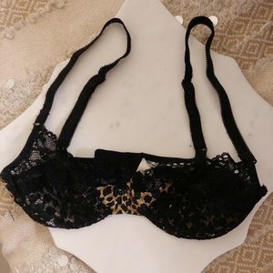 🖤DOLCE & GABBANA LEOPARD AND LACE BRA🖤